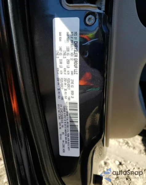 2013 Chrysler Town & Country Touring L from USA, damaged, VIN 2C4RC1CG6DR616181